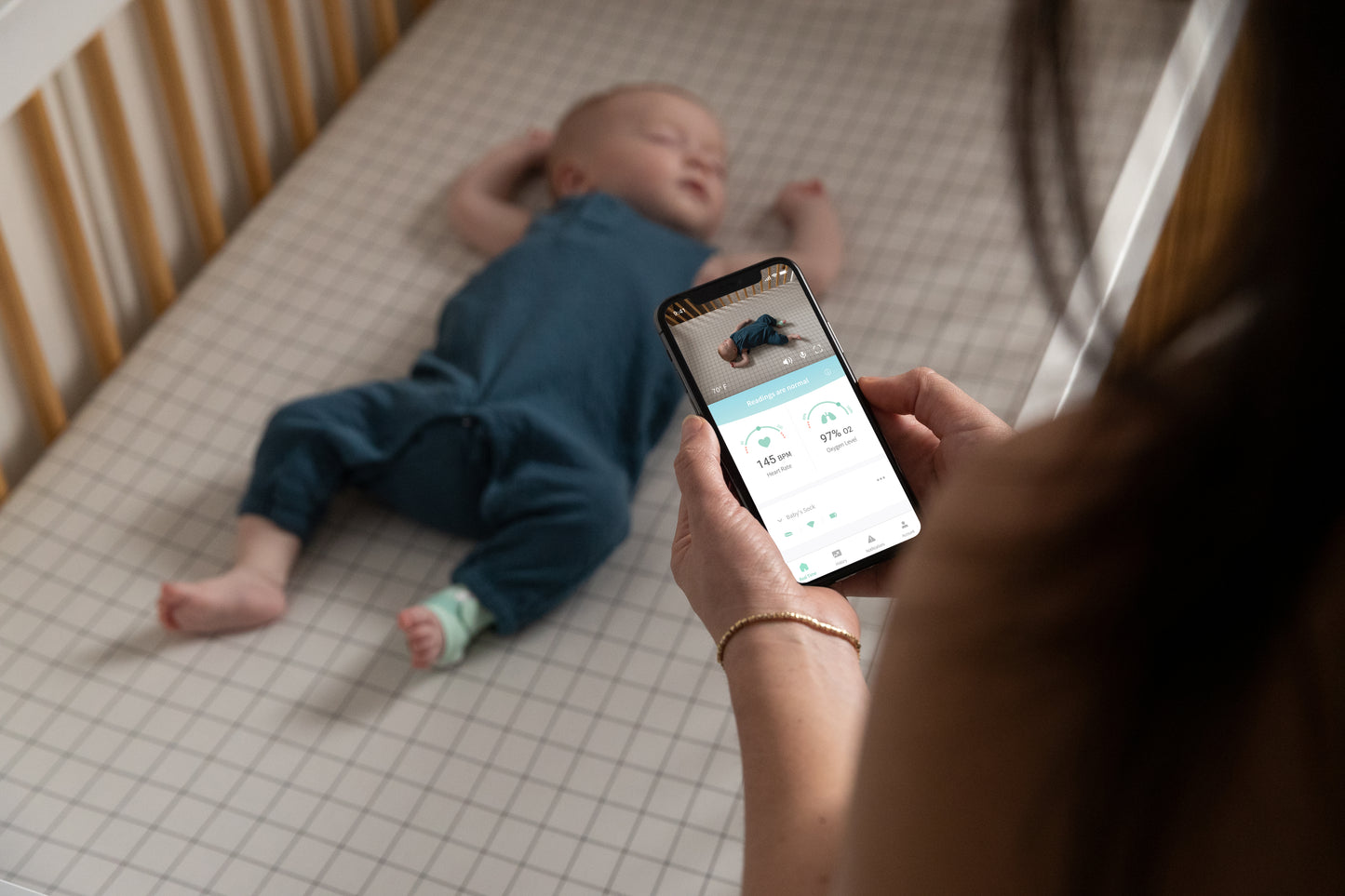 Smart Monitor Duo: Kit incluye Smart Sock 3 + Owlet Cam